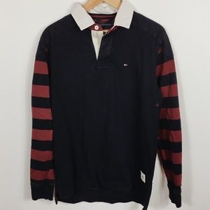 Tommy Hilfiger Long Sleeve Polo Style Shirt